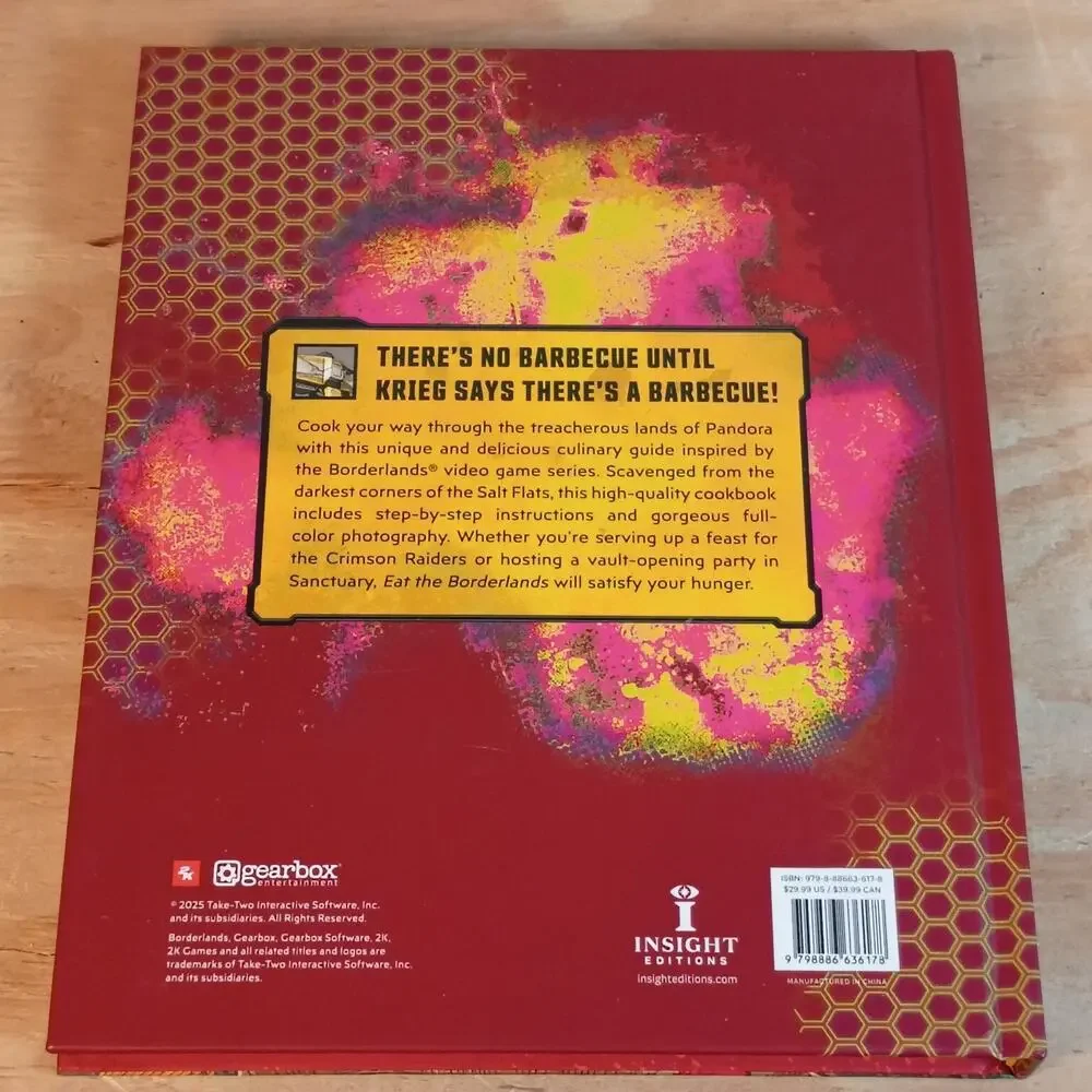 Lot 3 Video Game Cookbooks Borderlands World of Warcraft WoW Horizon Hardcover